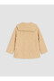 Button Detailed Bebe Roba Collar Girl's Coat from Uzg Store for Style Enthusiasts - 3