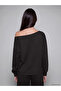 Texx Store Quality Xside Black Boat Neck Soft Touch Women's Sweatshirt - 4