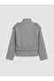 Alita City Lcw Modest Gray Belted Oversize Women's Cashmere Coat with a Difference - 6