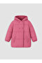 Two Mt Shop Quality Plum Hooded Girls' Inflatable Coat