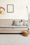 Linen Pet-Friendly Sofa Pad/Seat Mattress, Washable Size Options, Includes Throw Pillow Cover as a Gift - 2