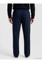 Ozmarka New Season Navy Blue Regular Fit Plaid Men's Pajama Bottoms - 5