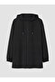 Two Mt Shop Quality Lcw Curve Black Plain Loose & Baggy Women's Sweatshirt Tunic - 3