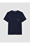 Ozmarka New Season Navy Blue Men's Short Sleeve Pajama Set - 6