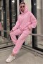Women's 2-Piece Set: Cotton Soft Oversized Sweatshirt and Jogger Sweatpants Set - 2