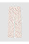 Timeless Clothing & Timeless Choices Women's Embroidered Pajama Bottom with Drawstring Waist - 4