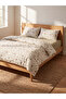Alita City Lcw Home Mixed Pattern Double Duvet Cover Set with Difference in Color