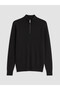 Timeless Clothing & Timeless Choices Zippered Stand Collar Men's Knitwear Sweater - 6