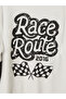 Two Mt Shop Quality White Printed Boys' T-Shirt - 2