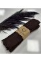 Poloist Bürümcük Shawl Bitter Brown - 4