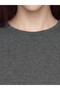 Two Mt Shop Quality Lcw Everyday Anthracite Plain Narrow & Slim Long Sleeve Women's Bodysuit - 4
