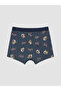 Vizyon New Season Navy Blue Boys' Boxer 3-Pack - 3