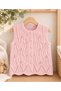 New Season Yumoş Lily Knitted Patterned Knitwear Baby Kids Vest