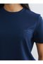 Two Mt Shop Quality Koor Sport Navy Blue Embroidered Standard & Regular Women's Sports T-Shirt - 3