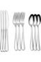 30 Pack Silverware Set, Stainless Steel Flatware Cutlery