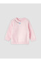 Two Mt Shop Quality Pink 3 Thread Raster Printed Standard & Regular Girls' Sweatshirt