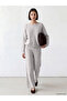 Two Mt Shop Quality Lcw Comfort Gray Plain Standard & Regular Women's Sweatpants
