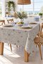 Fiber Pvc Kitchen Tablecloth – Wipeable, Stain-Resistant, and Easy to Clean - 3
