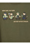 Khaki Boys' Long Sleeve T-Shirt - 3