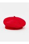 Nevavm Farkıyla Lcw Accessories Red Stamp Flat Women's Cap - 4