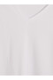 Two Mt Shop Quality Lcw Everyday White Plain Tight & Slim Long Sleeve Women's Bodysuit - 6