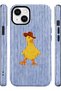 iPhone 13 Compatible - Hat-Wearing Duck, Double Layer Tough Cover, Glossy Surface Protective Case - 2
