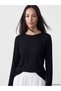 Two Mt Shop Quality Black Camisole Plain Tight & Slim Long Sleeve Women's Bodysuit