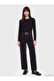 Two Mt Shop Quality Lcw Everyday Black Combed Cotton Plain Tight & Slim Long Sleeve Women's Bodysuit - 2