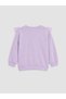 Esvab • Modern & Distinctive Zero Roba Collar Ruffled Girls' Sweatshirt - 5