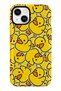 متوافق مع iPhone 13 - غطاء حماية مزدوج الطبقات من Toy Ducks، غطاء حماية لامع ذو سطح لامع