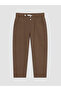 Alita City Lcw Kids Brown Lace-Up Boys' Trousers with a Difference