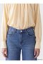 Alita City Lcw Modest Indigo Denim Straight Wideleg High Waist Wide Leg Women's Jean Pants - 3