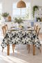 Fiber Pvc Kitchen Tablecloth – Wipeable, Stain-Resistant, and Easy to Clean