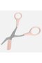 Eyebrow Scissors with Pink Comb