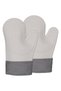 5 Pieces of Silicone Oven Gloves – Heat Resistant, Aramid Fiber, Cotton Lined and Non-Slip, Oven Mitt Glove - 6