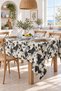 Fiber Pvc Kitchen Tablecloth – Wipeable, Stain-Resistant, and Easy to Clean - 3