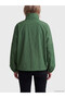 Alita City Lcw Vision Green Stand Collar Oversize Women's Coat with a Difference - 5