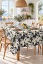 Fiber Pvc Kitchen Tablecloth – Wipeable, Stain-Resistant, and Easy to Clean - 2