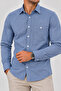 Men's 100% Cotton Oxford Woven Long Sleeve Classic Shirt with Pockets