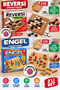 2-Piece Wooden Strategy Game Set Reversi and Obstacle Game 3 mm Wooden Board Family Kids Board Game - 3