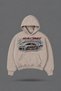 سويت شيرت بيج كبير الحجم مطبوع عليه Racing Dreams Y2K Racing Dreams