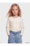Two Mt Shop Quality Brown Combed Cotton Floral Standard & Regular Long Sleeve Girls' T-Shirt - 2