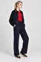 Contrast Color Modal Top and Bottom Set Lby0079 Dark Blue - 2
