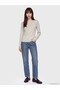 Two Mt Shop Quality Lcw Everyday Gray Combed Cotton Plain Tight & Slim Long Sleeve Women's Bodysuit - 2