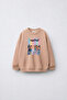 Manifest Girls Design Printed Oversize Unlined Long Sleeve Girls' Sweatshirt - 2