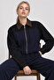Contrast Color Modal Top and Bottom Set Lby0079 Dark Blue