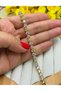 Gold Color Bracelet with Colorful Zircon Stones - 3
