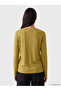 Two Mt Shop Quality Lcw Everyday Green Interlock Plain Narrow & Slim Long Sleeve Women's Bodysuit - 4