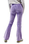 Flare Leg High Waist Corduroy Trousers - 3