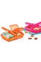 3 Natural Nutrition Containers – 3-Compartment Plastic Meal Storage Container, Portable Lunch Box, Suitable for Food Contact - 3